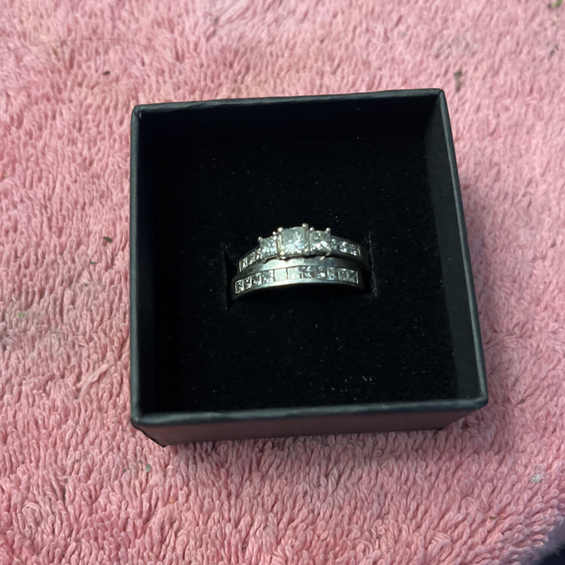 MAYLEYS JEWELRY Wedding Ring Set With Box