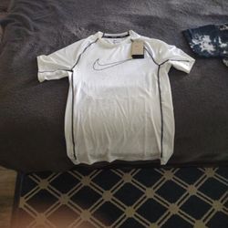 White Nike Dry Fit Shirt