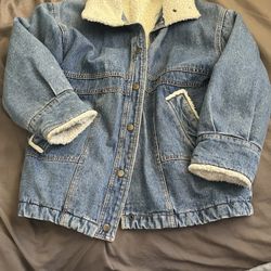 Levi  Jean Jacket With Wool Inside