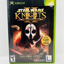 Star Wars Knights Of The Old Republic II - Microsoft Xbox 2 Tested 1Y Guarantee