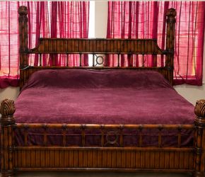 Tommy Bahama Style Bedroom Set by Schnadig (Cali King Bed Frame, dresser & 2 nightstands)