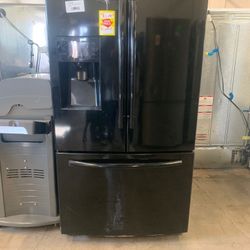 SAMSUNG RF263BEAEBC 36 Inch French Door Refrigerator WELD4