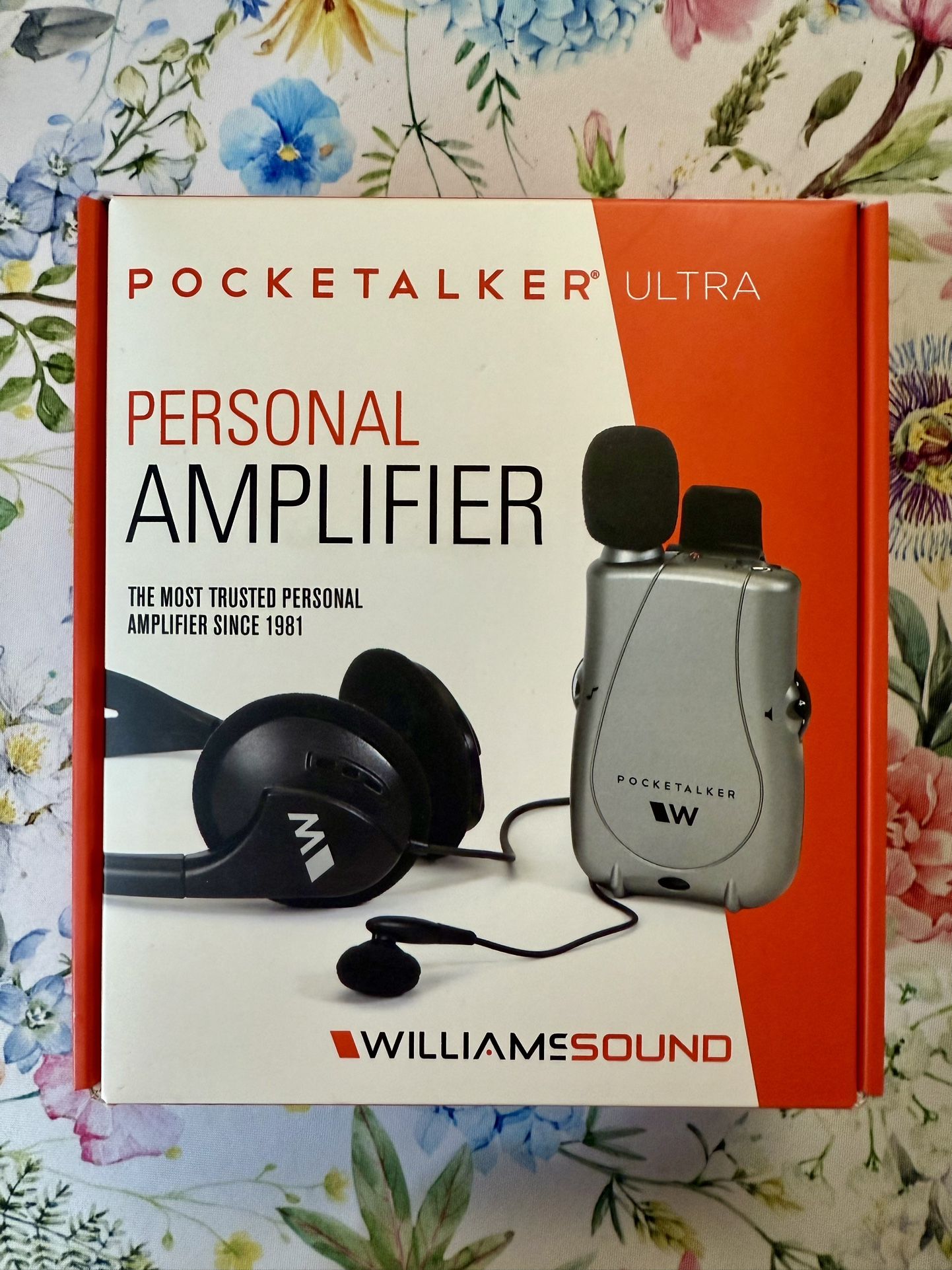 Williams Sound Pocket Talker Ultra Personal Sound Amplifier Headphones PKT D1-EH