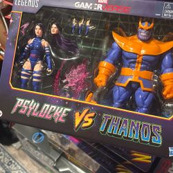 Marvel Legends Psylocke Thanos 2 Pack