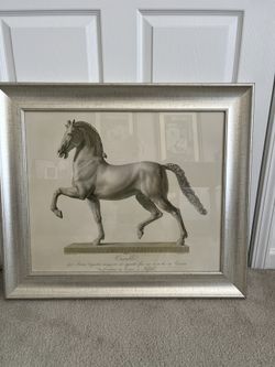 Picture With Silver Frame 