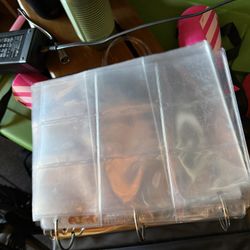 Trading Cards Binder With Sheets 