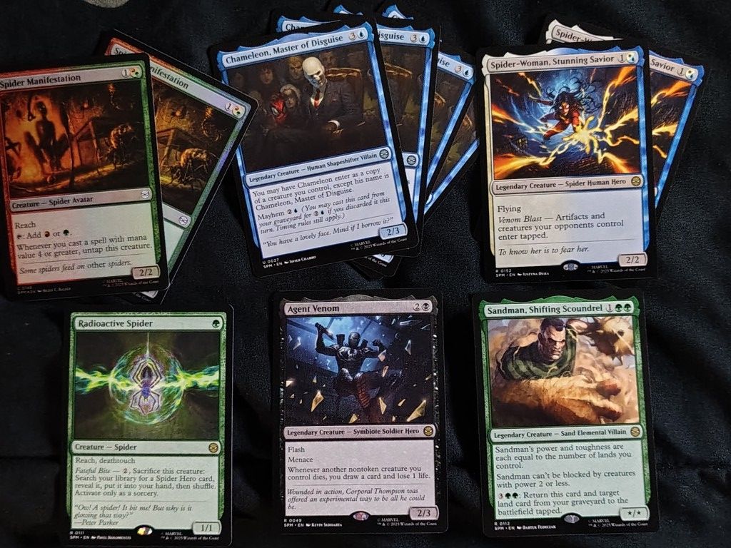 Magic The Gathering Spider-Man Cards
