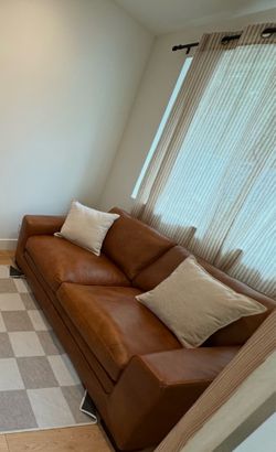 Leather Sofa - like new