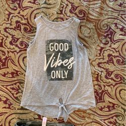 Girls justice Size 10 Camp Tank And Skirt