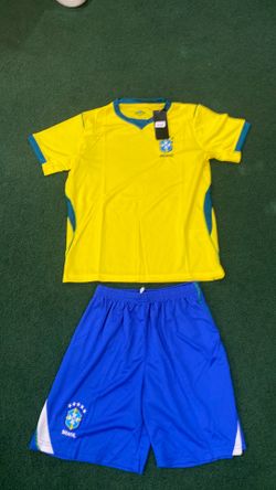 Brazil World Cup Kids Jersey/Short