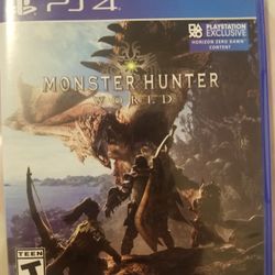 PS4 Monster Hunter