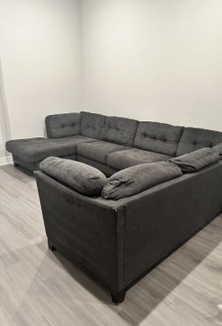 Grey Sectional Couch