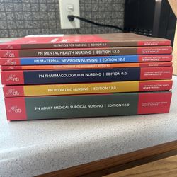 Nursing School ATI Books