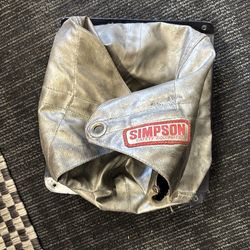 Used funny car, parachute pack