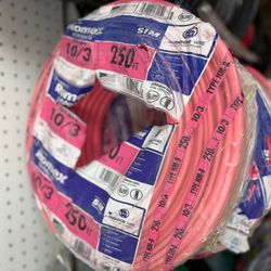 New Romex Wire 10/3 250ft