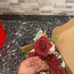 Wedding Flowers 6 Pieces Each Box 