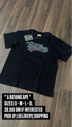 A Bathing Ape BAPE White T-Shirt with Tags