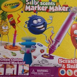 3 Boxes! Crayola Silly Scents Marker Maker (make 32 markers!)