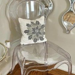 Crystal Clear Acrylic Designer chair 