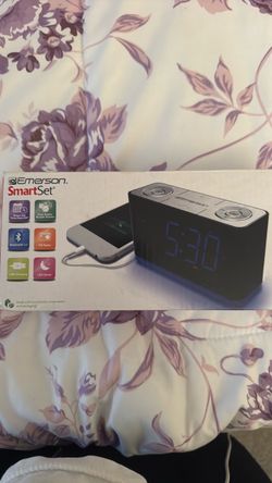 Emerson SmartSet Alarm Clock Radio