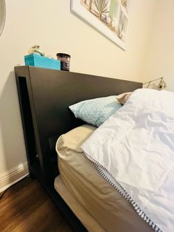 King bed and mattress