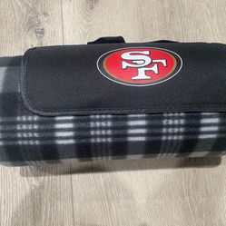 49ers picnic blanket