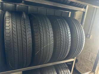 SET OF TIRE 235 55 18 CONTINENTAL 85% LIFE