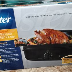 18 Quart Self Basting Roaster Oven Only Used Twice $50 Pick Up Only In Bakersfield In The 93308 Area No Holds 