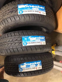 Bridgestone tires 4set