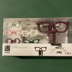 Wine Glasses Charms And Topper 