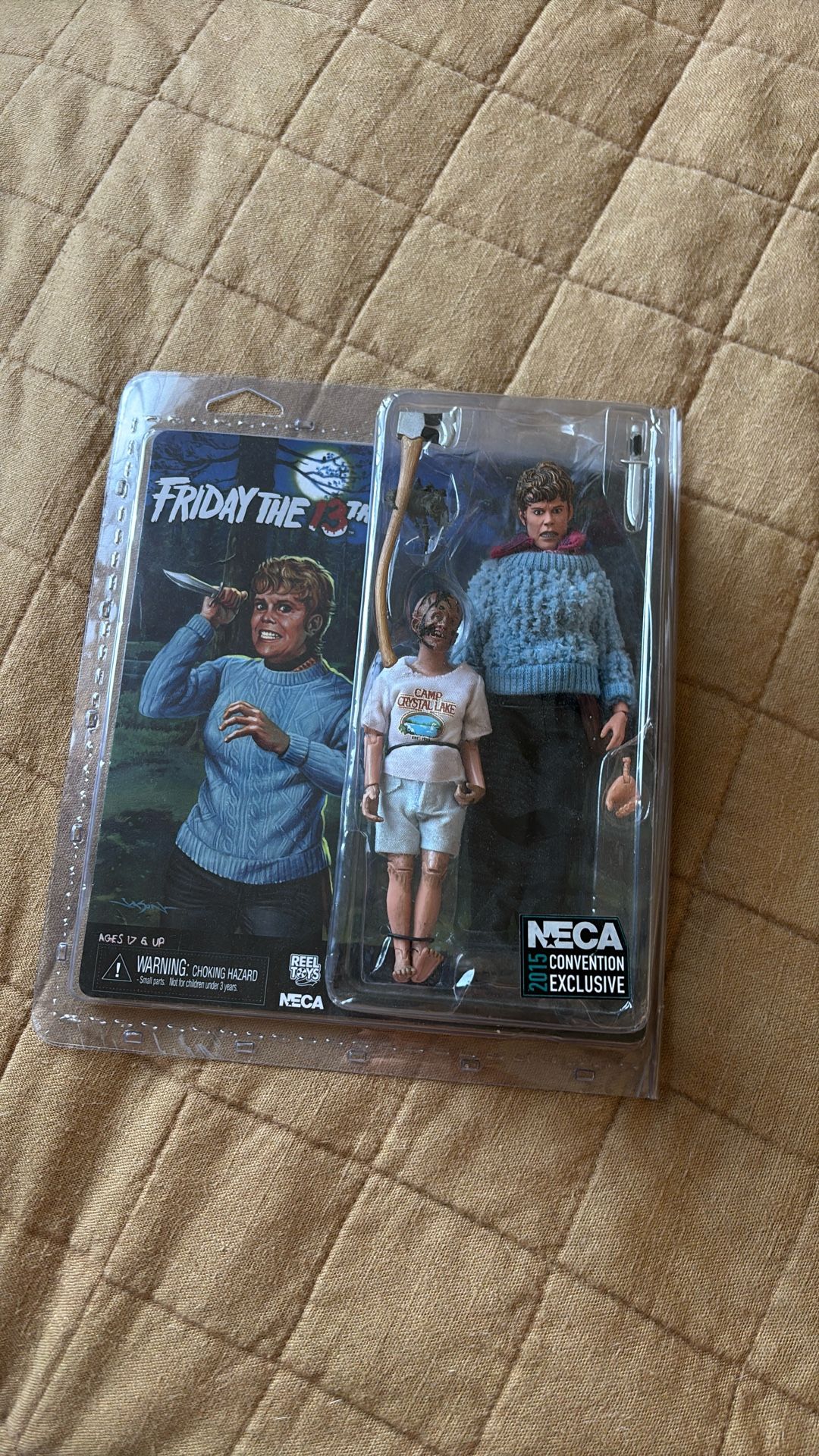 Neca 2015 Convention Exclusive Friday the 13th Pamela and Jason Voorhees.