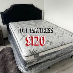 New Full Mattress Only $120