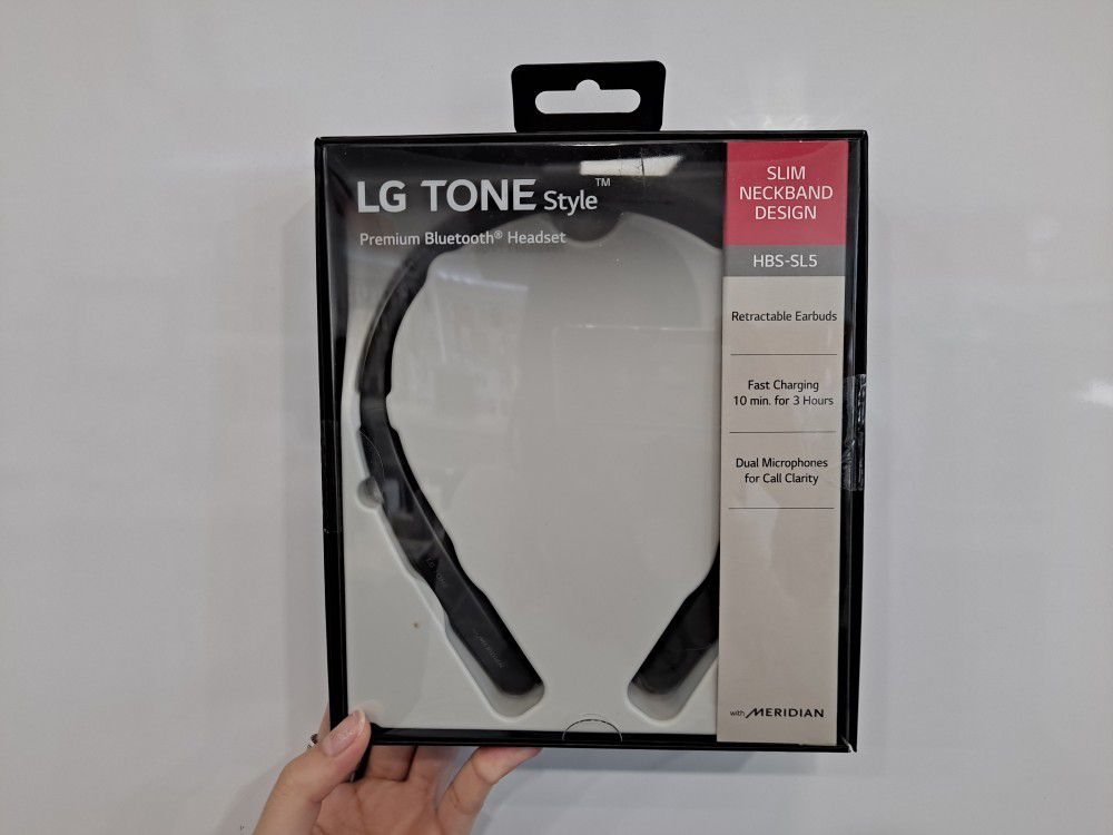 Lg Tone Style Premium Bluetooth Headset / Brand New (sealed) /Black