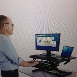 Seville Classic Airlift Pro Sit/stand Desk Riser 