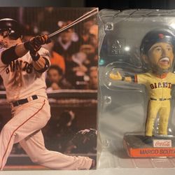 Giants 2012 Anniversary Bobblehead 2022 Marco Scutaro 