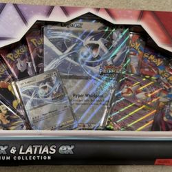 Pokemon Lugia ex & Latias Ex Box