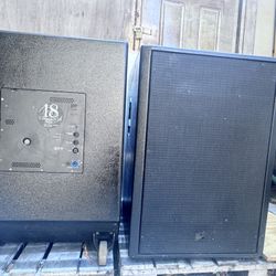 Two DAS SUBWOOFERS FOR SALE $ 1100 Both 