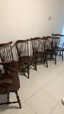 Ethan Allen Chairs  Six