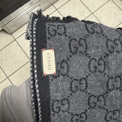 Black Gucci Scarf 