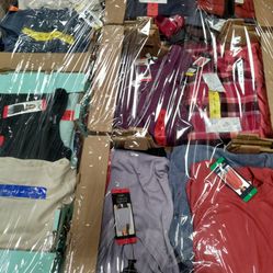 WHOLESALE CLOTHING BY BOXES OR PALLETS . ROPA POR MAYOREO POR