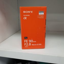 Sony FE 90mm F2.8 Macro G OSS ☆ Ask About Our Sony Inventory ☆