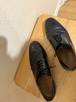 Men’s The Cole Haan Williams Black Plain Toe Lace-Up Oxford shoes size 12 M