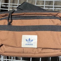 Adidas Rectangle Brown Crossbody Bag