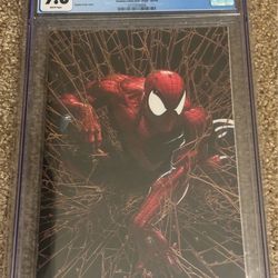 Spider-Man #1 CGC 9.8 Facsimile Clayton Crain Gold Virgin COA # 270/800 comic