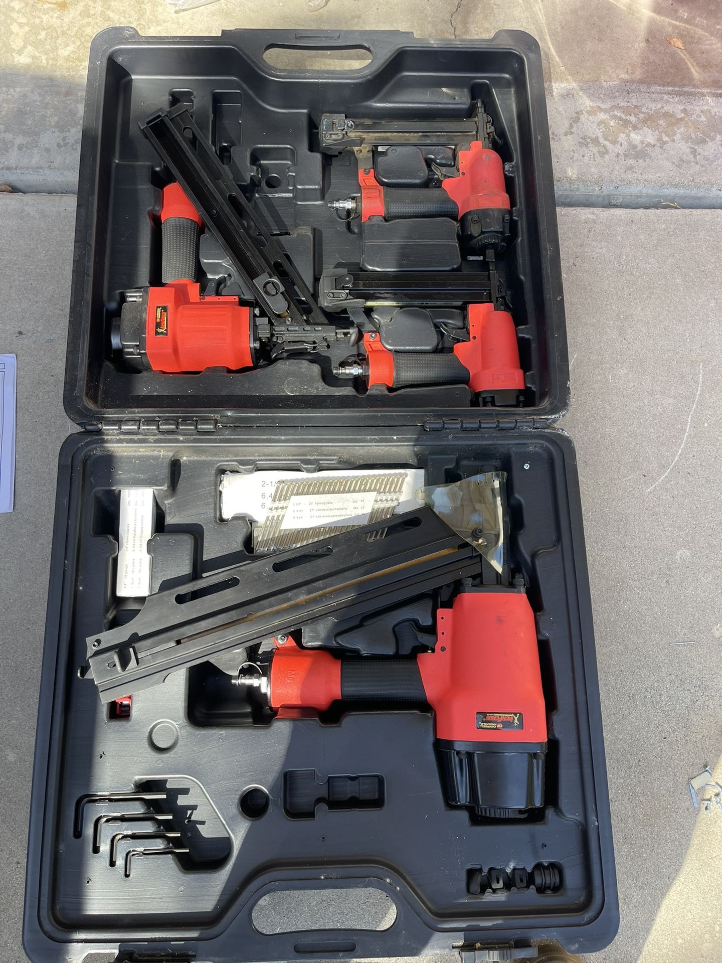 Air Nail Gun Set