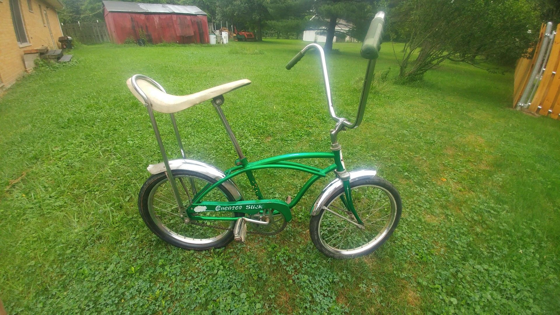 1967 Huffy Cheater Slick banana seat bike