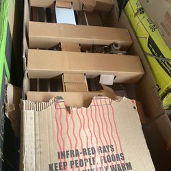 High intensity infrared heaters