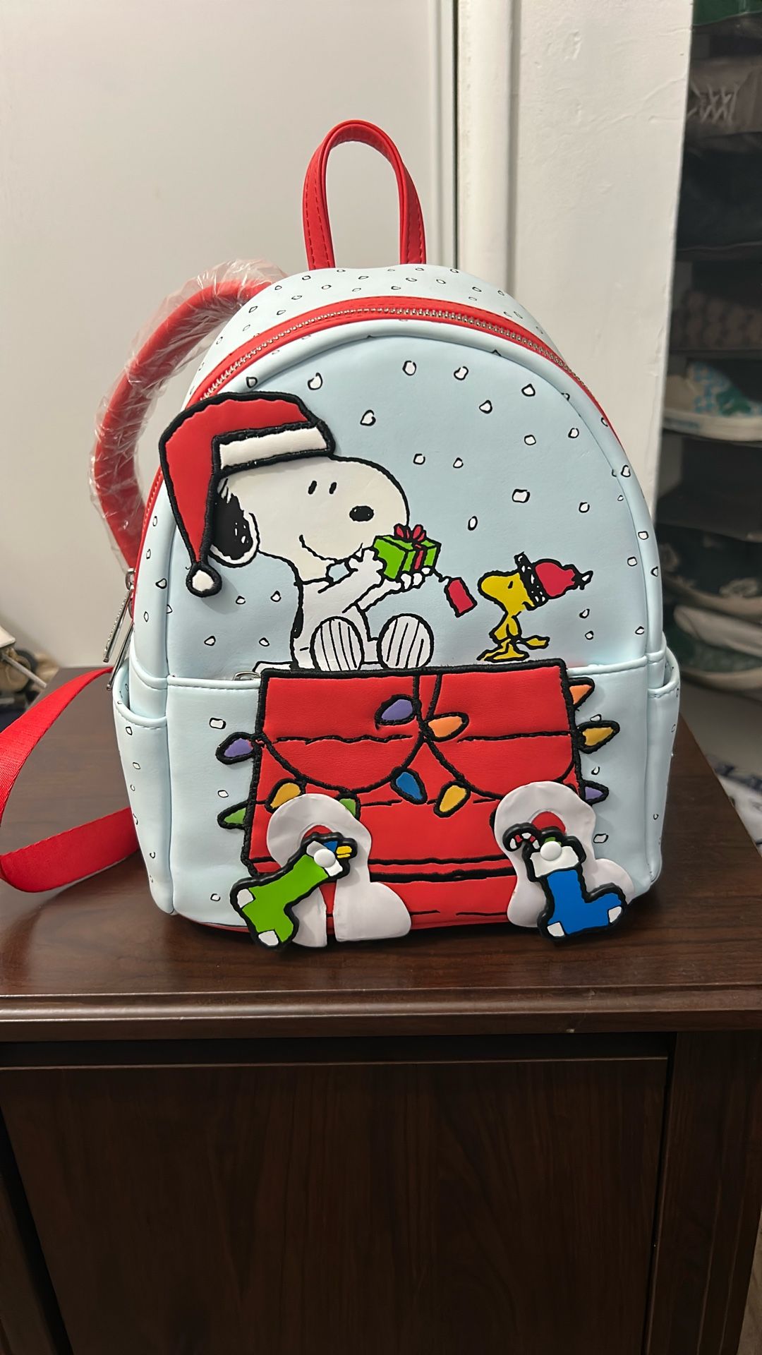 Peanuts Snoopy & Woodstock Loungefly Backpack
