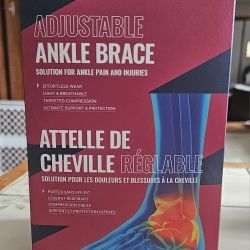 NWT ADJUSTABLE ANKLE BRACE 