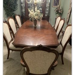 American Drew Grand Revival Russet Dining Room Set 